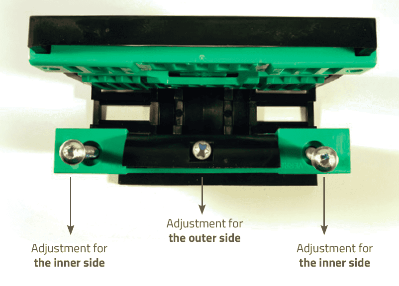 Sadev One-Side adjustment
